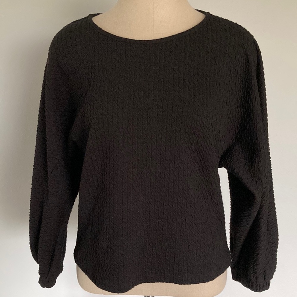 Anthropologie, S, paneled, dolman sleeve top